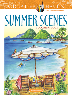 Creative Haven Summer Scenes Coloring Book
