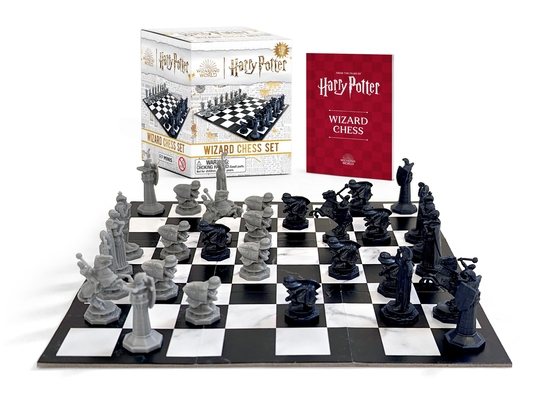 Harry Potter Wizard Chess Set: Miniature Collectible Set You Can Play