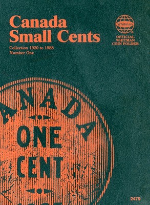 Official Whitman Coin Folder: Canada Small Cents #1: 1920-1988
