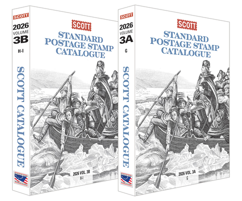 2026 Scott Stamp Postage Catalogue Volume 3: Cover Countries G-I (2 Copy Set): Scott Stamp Postage Catalogue Volume 2: G-I