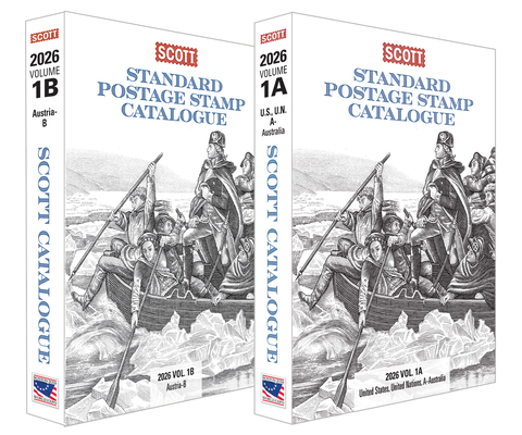 2026 Scott Stamp Postage Catalogue Volume 1: Cover Us, Un, Countries A-B (2 Copy Set): Scott Stamp Postage Catalogue Volume 1: Us, Un and Countries A-