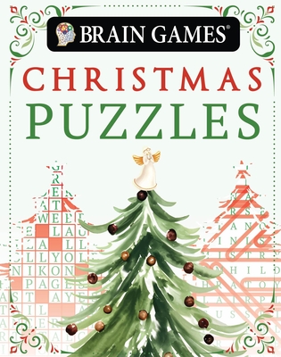 Brain Games - Take Along - Christmas Puzzles (Stocking Stuffer - Christmas Tree Cover): Volume 1