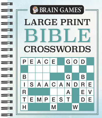 Brain Games - Large Print Bible Crosswords
