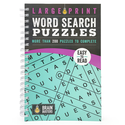 Large Print Word Search Puzzles Teal: More Than 200 Puzzles to Complete